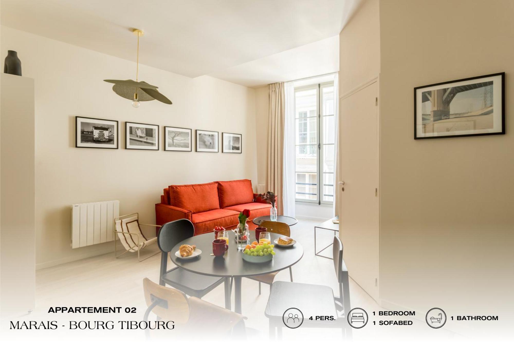Beauquartier - Marais, Bourg Tibourg Apartment Paris Exterior photo