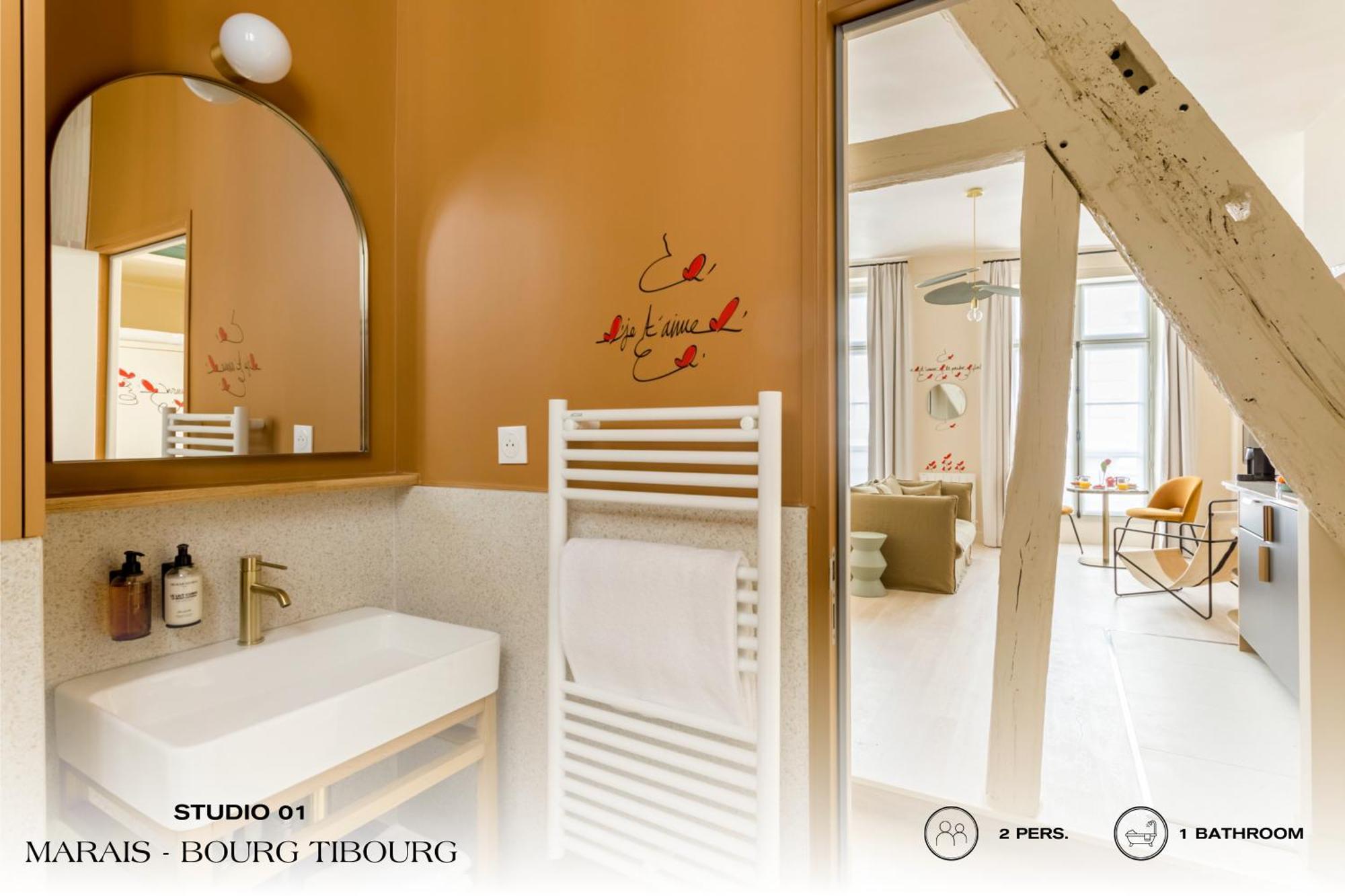 Beauquartier - Marais, Bourg Tibourg Apartment Paris Exterior photo